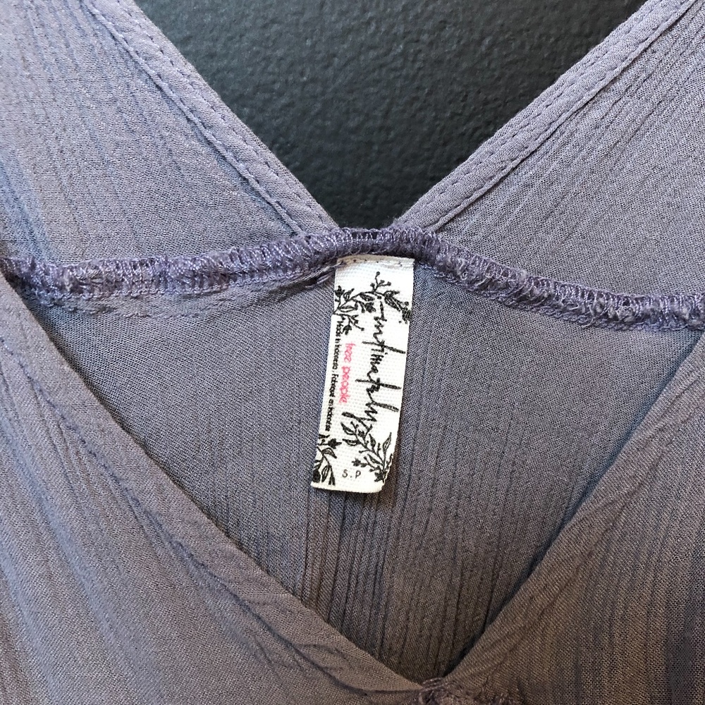 Free People Lavender Top - Picture 3 of 6